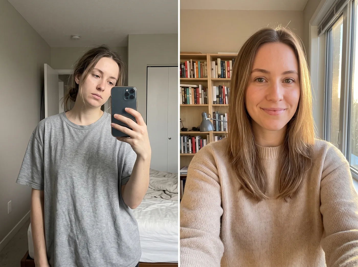 Antes e depois — resultado real